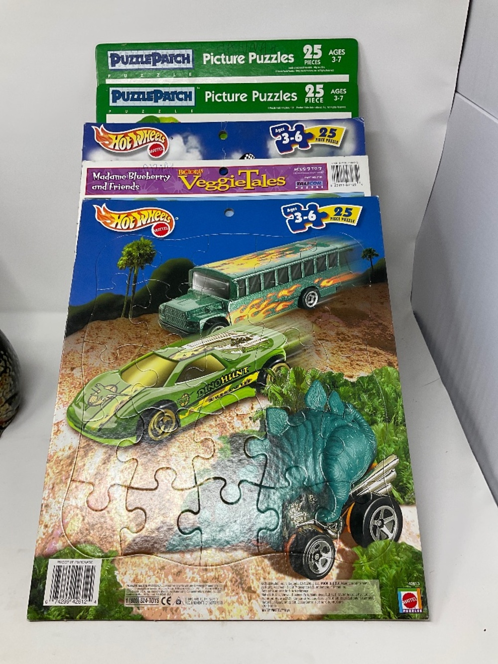 4 jigsaw puzzles 3-7 yrs old. K165